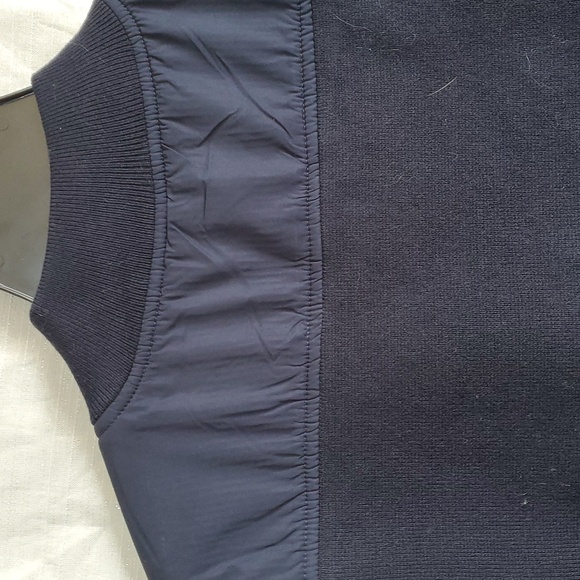 Infinity Linearflex Mixed Media Sweater Jacket - Picture 7 of 14